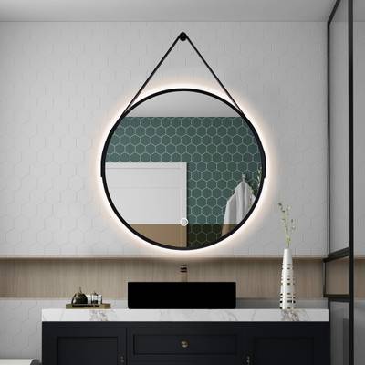 Led valopeili pyöreä ripustimella Stilig