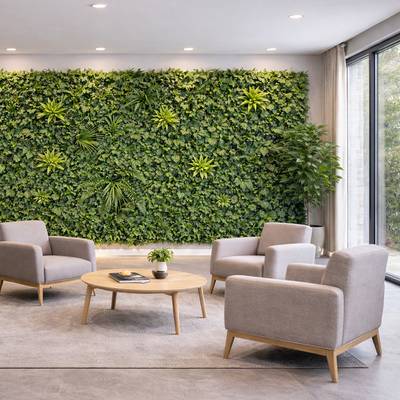 Viherseinälevy 100x100cm Virent